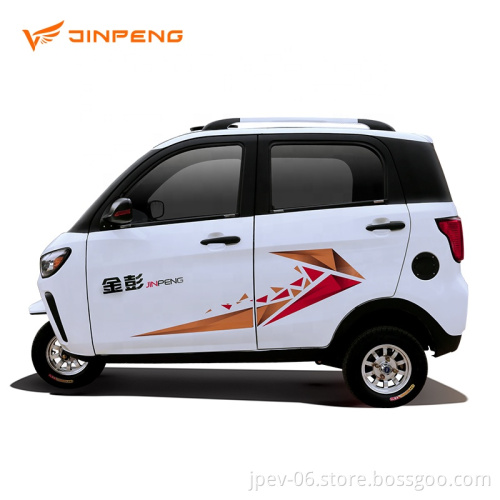 Jinpeng Brand 3 Wheel Electric Triciccle per passeggero pieno Colsed